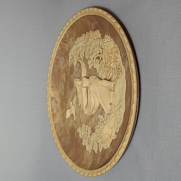 1979 Incolay Stone Cameo "to a skylark" Gayle Bright Appleby Limited Edition - Picture 13 of 15